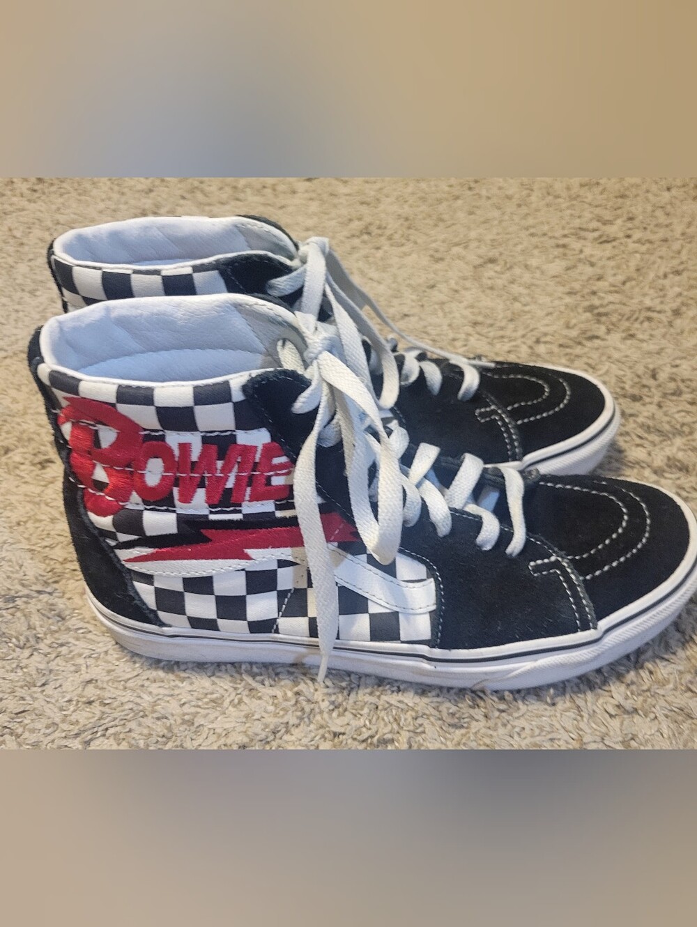 VANS DAVID BOWIE SK8-HI SNEAKERS